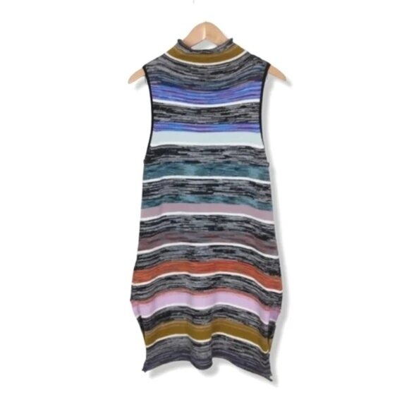 Anthropologie Stripe Knit Sleeveless Tunic - Picture 4 of 6